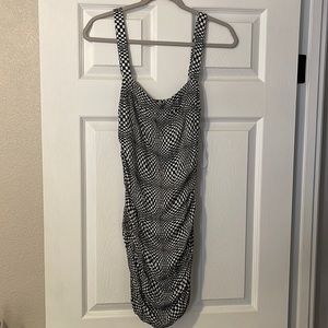 Size Small, short, stretchy dress.